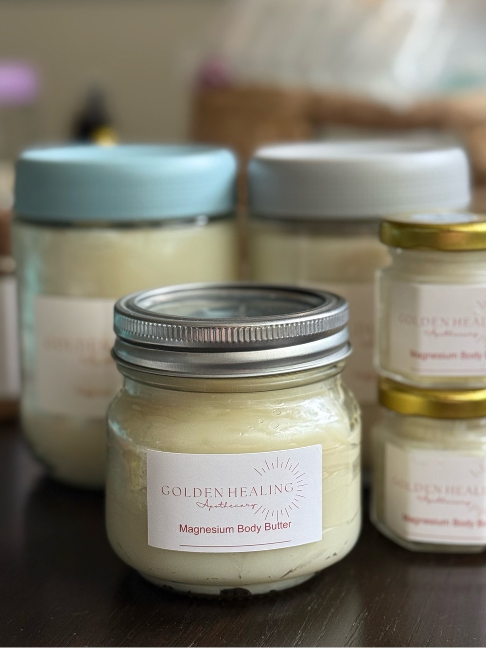 ✨Magnesium Body Butter✨for magnesium deficiencies‼️8oz Glass Jar